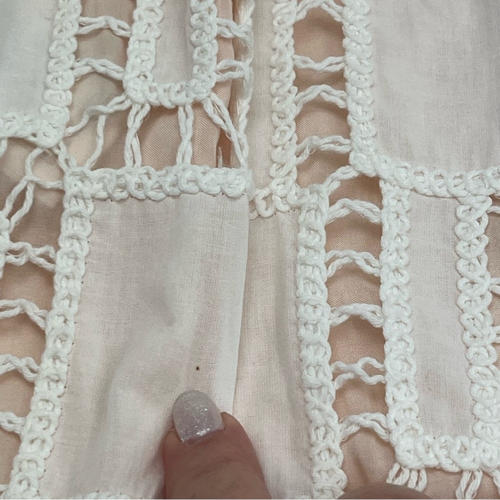 Ba&sh Anira Skirt Off White Pull-On Lined Womens Size‎ XS Cotton NEW *TINY FLAW - Picture 11 of 16